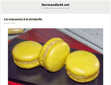 Tablet Screenshot of normandie44.net